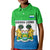 Custom Sierra Leone Polo Shirt KID Happy Independence Day - Wonder Print Shop