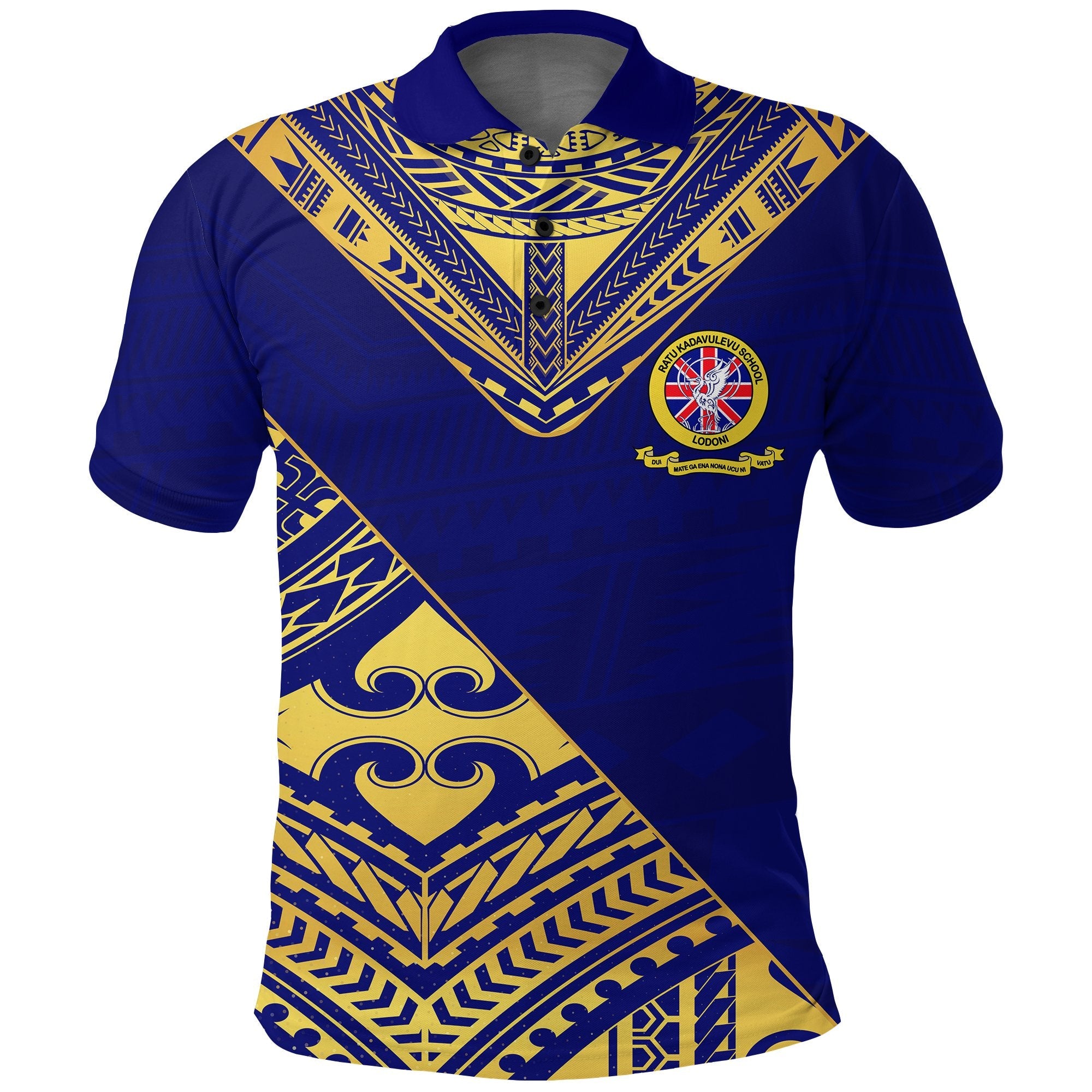 A.K.A (LODONIAN) Ratu Kadavulevu School Polo Shirt RKS LT13 - Wonder Print Shop