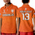 (Custom Text and Number) Football Polo Shirt KID 2022 Soccer World Cup Oranje Champions LT13 - Wonder Print Shop