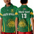 (Custom Text and Number) South Africa Cricket Polo Shirt Proteas Champion LT13 - Wonder Print Shop