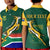 Custom South Africa Rugby Polo Shirt Springboks Champion Bokke African Pattern Go Bokke LT13 - Wonder Print Shop