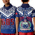 (Custom Personalise Text and Number) Samoa 685 Polo Shirt KID Uso Aso Uma Toa Samoa Rugby History Made LT13 - Wonder Print Shop