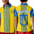 Custom Ukraine Polo Shirt KID Ukrainian Pattern LT13 - Wonder Print Shop