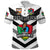 Custom Papua New Guinea PRK Mendi Muruks Polo Shirt Rugby Polynesian White LT8 - Wonder Print Shop