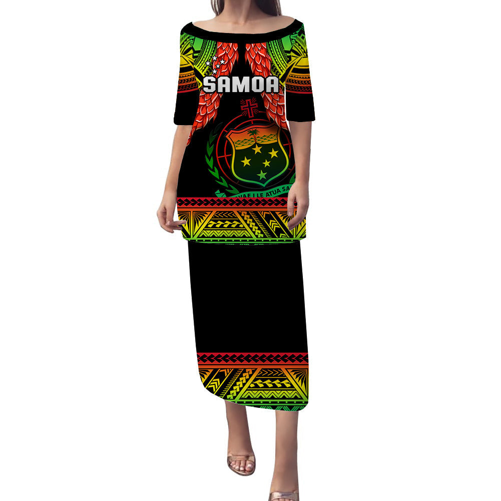 custom-personalised-samoa-rugby-puletasi-dress-teuila-torch-ginger-gradient-style