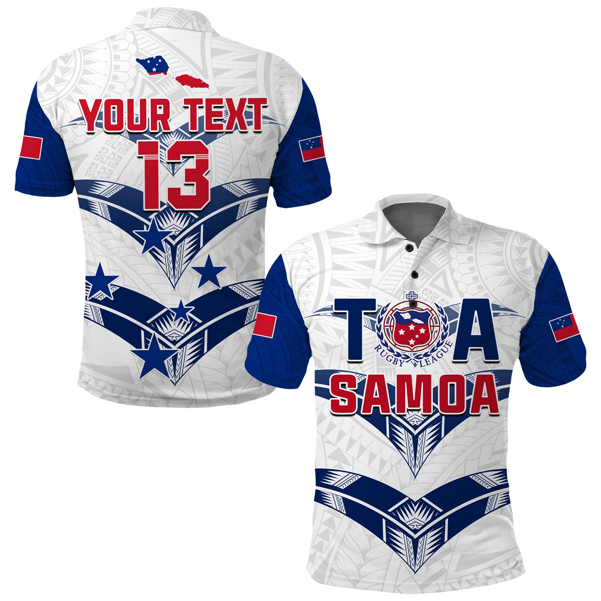 custom-personalise-text-and-number-toa-samoa-rugby-polo-shirt-siamupini-proud-white