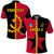 Custom Angola Polo Shirt Star and Flag Style Sporty LT13 - Wonder Print Shop