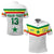 (Custom Text and Number) Senegal Polo Shirt Football 2022 Champion Teranga Lions Mix African Pattern LT13 - Wonder Print Shop