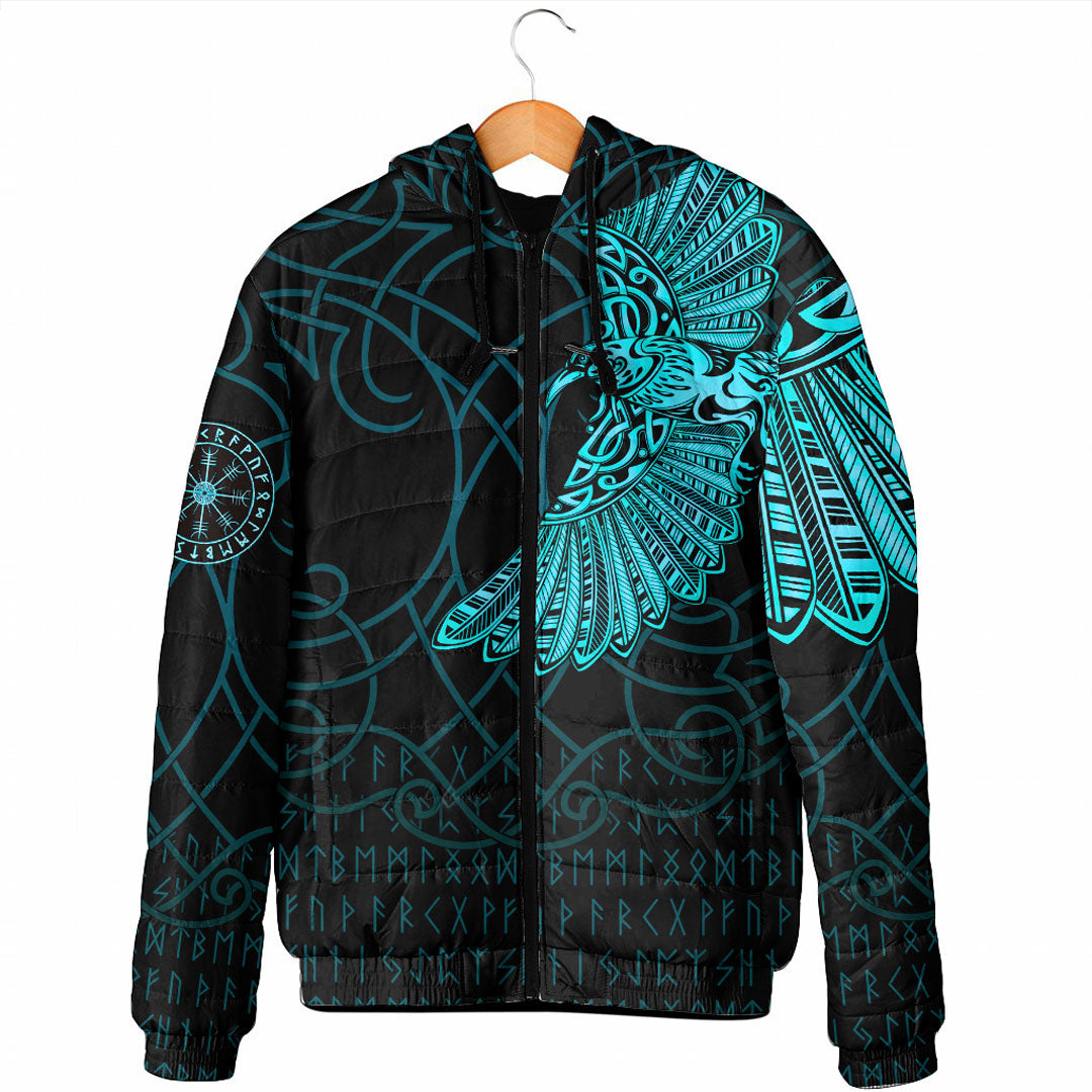 viking-clothing-viking-odins-celtic-ravens-cyan-version-padded-hooded-jacket