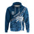 Custom Tapa Pattern with Palm Tree Fiji Rugby Hoodie - Wonder Print Shop