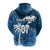 Custom Tapa Pattern with Palm Tree Fiji Rugby Hoodie - Wonder Print Shop