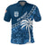 (Custom Personalize) Tapa Pattern with Palm Tree Fiji Rugby Polo Shirt - Wonder Print Shop