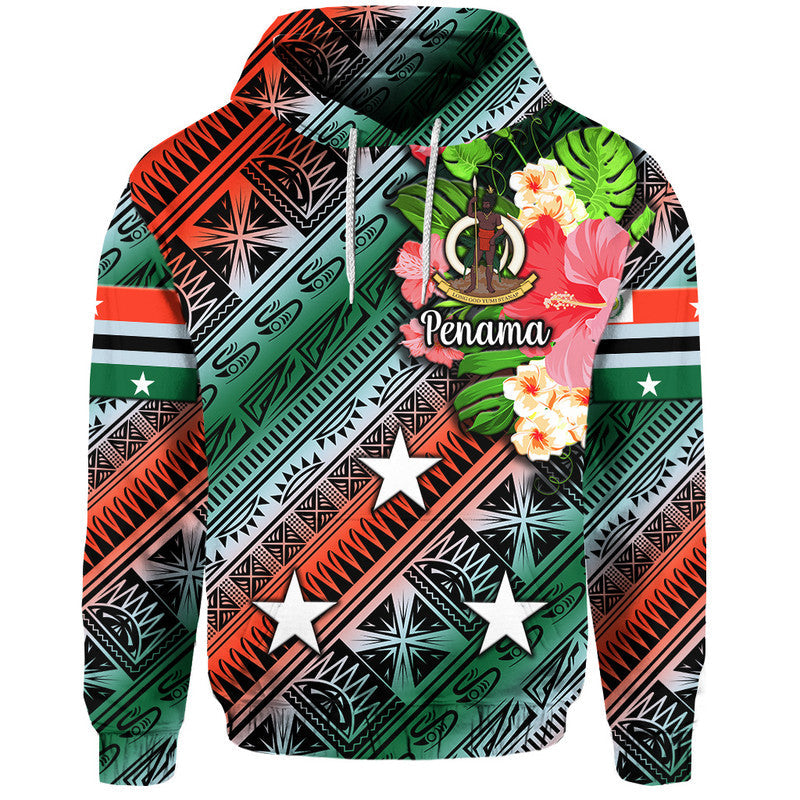 Custom Vanuatu Penama Hoodie Independence Be Proud LT8 - Wonder Print Shop