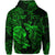 Custom Pisces Zodiac Polynesian Hoodie Unique Style Green LT8 - Wonder Print Shop