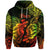 Custom Pisces Zodiac Polynesian Hoodie Unique Style Reggae LT8 - Wonder Print Shop