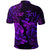 Custom Pisces Zodiac Polynesian Polo Shirt Unique Style Purple LT8 - Wonder Print Shop