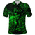 Custom Pisces Zodiac Polynesian Polo Shirt Unique Style Green LT8 - Wonder Print Shop