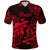 Custom Pisces Zodiac Polynesian Polo Shirt Unique Style Red LT8 - Wonder Print Shop