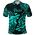 Custom Pisces Zodiac Polynesian Polo Shirt Unique Style Turquoise LT8 - Wonder Print Shop