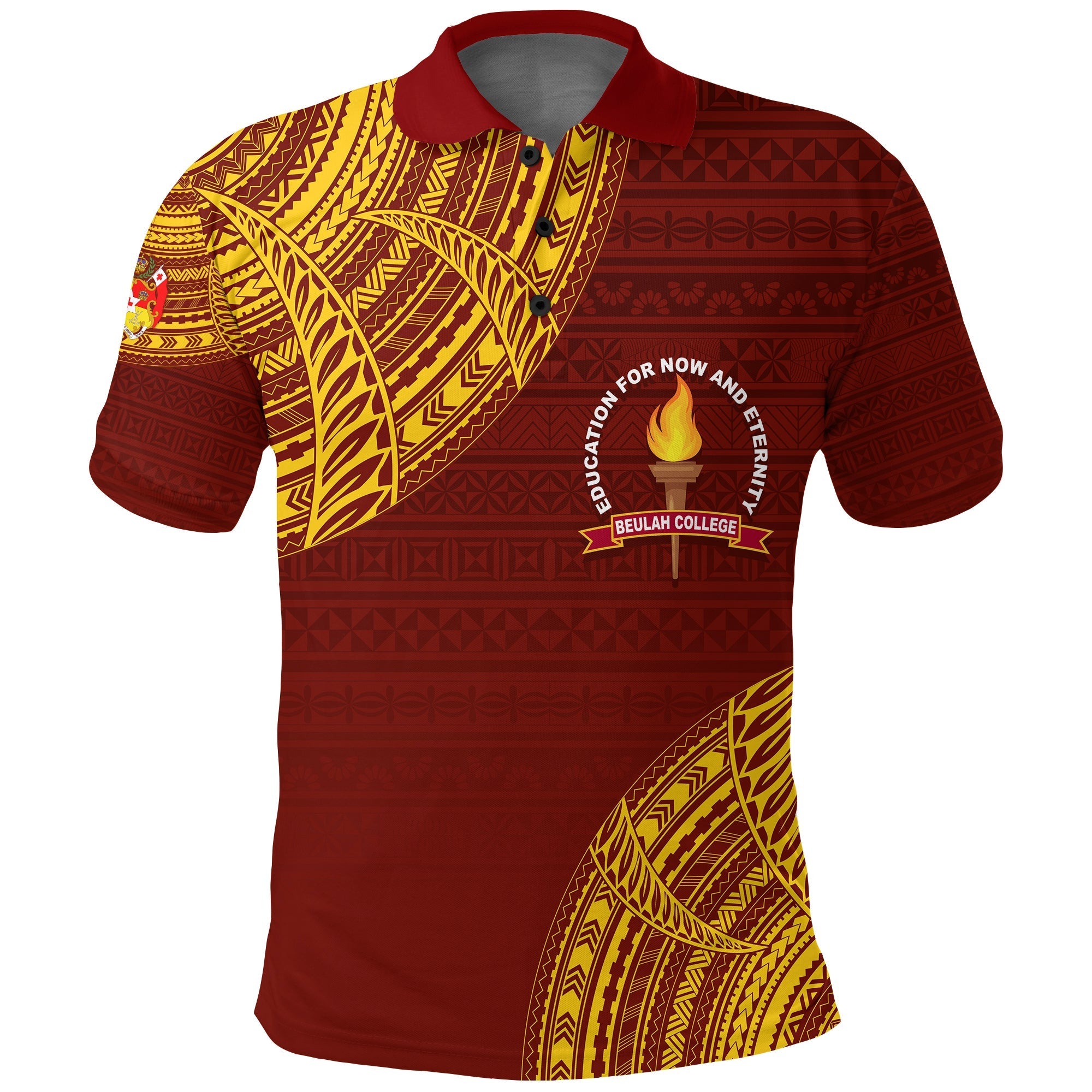 (Custom Personalize) Tonga Kolisi Beulah Polo Shirt BAC We Are One - Wonder Print Shop