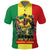 Senegal Football Champion DAfrique Polo Shirt Senegal Flag - Wonder Print Shop