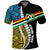 Custom Vanuatu Torba Province Polo Shirt Torba Flag Polynesian Pattern - Wonder Print Shop