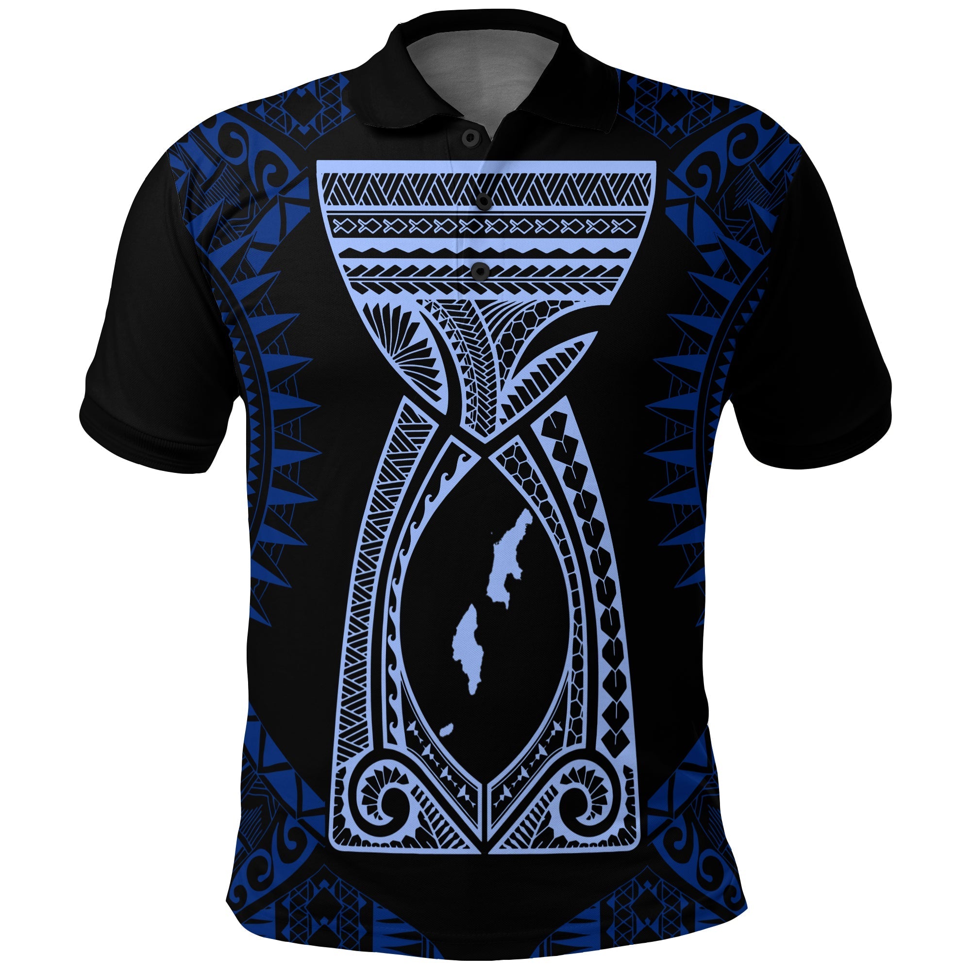 Custom Northern Mariana Islands Polo Shirt Latte Stone Pillar - Wonder Print Shop