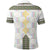 Eritrea Tilet Pattern Polo Shirt Eritrean Cross White - Wonder Print Shop