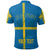 Sweden Three Crowns Custom Polo Shirt Heja Sverige - Wonder Print Shop