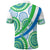 Sierra Leone Custom Polo Shirt Ankara Style - Wonder Print Shop