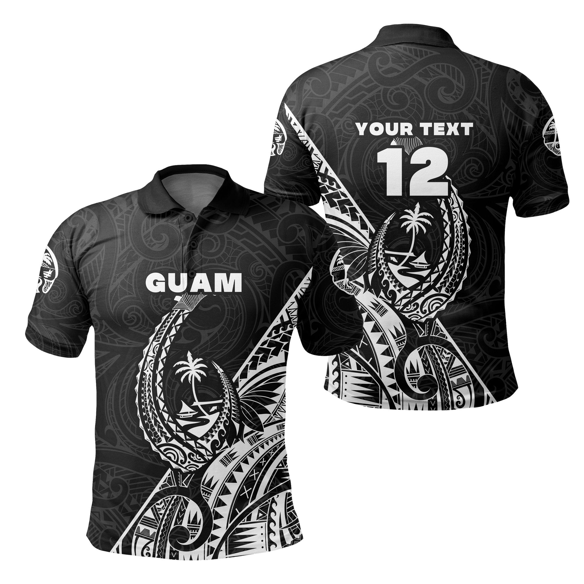 custom-personalised-guam-rugby-polo-shirt-polynesian-patterns-style-black