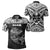 Guam Rugby Polo Shirt Polynesian Patterns Black LT16 - Wonder Print Shop