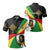 Custom Ethiopia Polo Shirt Stylized flags Ver.2 LT16 - Wonder Print Shop