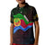 Eritrea Polo Shirt Independence Day Ethnic African Pattern Black - Wonder Print Shop