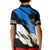 Estonia Grunge Design Polo Shirt for Kid Eesti Flag - Wonder Print Shop