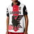 Japan Football Polo Shirt The Yatagarasu Holding A Red Ball - Wonder Print Shop