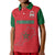 Custom Morocco Football Polo Shirt Flag Map Western Sahara Excluded - Wonder Print Shop