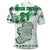 (Custom And Number) Ireland Cross Cricket Team Polo Shirt Celtic Irish Green Pattern Unique - Wonder Print Shop