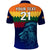 Custom Sri Lanka The Lions Cricket Polo Shirt - Wonder Print Shop