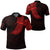 Viking Clothing Viking Odins Raven Tattoo Red Version Polo Shirt RLT12 - Wonder Print Shop