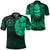 Viking Clothing Viking Odin Raven Tattoo Style Green Version Polo Shirt RLT12 - Wonder Print Shop