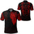 Viking Clothing Viking Compass Vegvisir Tattoo Red Version Polo Shirt RLT12 - Wonder Print Shop