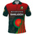 Bangladesh Bangla Tigers Cricket Polo Shirt Tigers and Bangladesh Flag - Wonder Print Shop