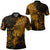 Viking Clothing Viking Odin Tattoo Gold Version Polo Shirt RLT12 - Wonder Print Shop