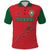 Morocco Football Mixed Flag Map Style Polo Shirt - Wonder Print Shop