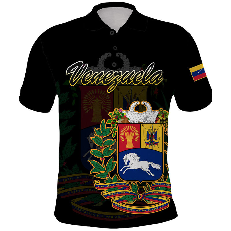 Venezuela Polo Shirt Coat Of Arms - Wonder Print Shop