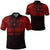 Custom Viking Polo Shirt Odins Celtic Two Ravens Red Version Polo Shirt RLT12 - Wonder Print Shop