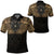 Viking Clothing Viking Odins Celtic Two Ravens Gold Version Polo Shirt RLT12 - Wonder Print Shop