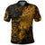 Viking Clothing Viking Odin Tattoo Gold Version Polo Shirt RLT12 - Wonder Print Shop