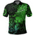 Viking Clothing Viking Odin Tattoo Green Version Polo Shirt RLT12 - Wonder Print Shop